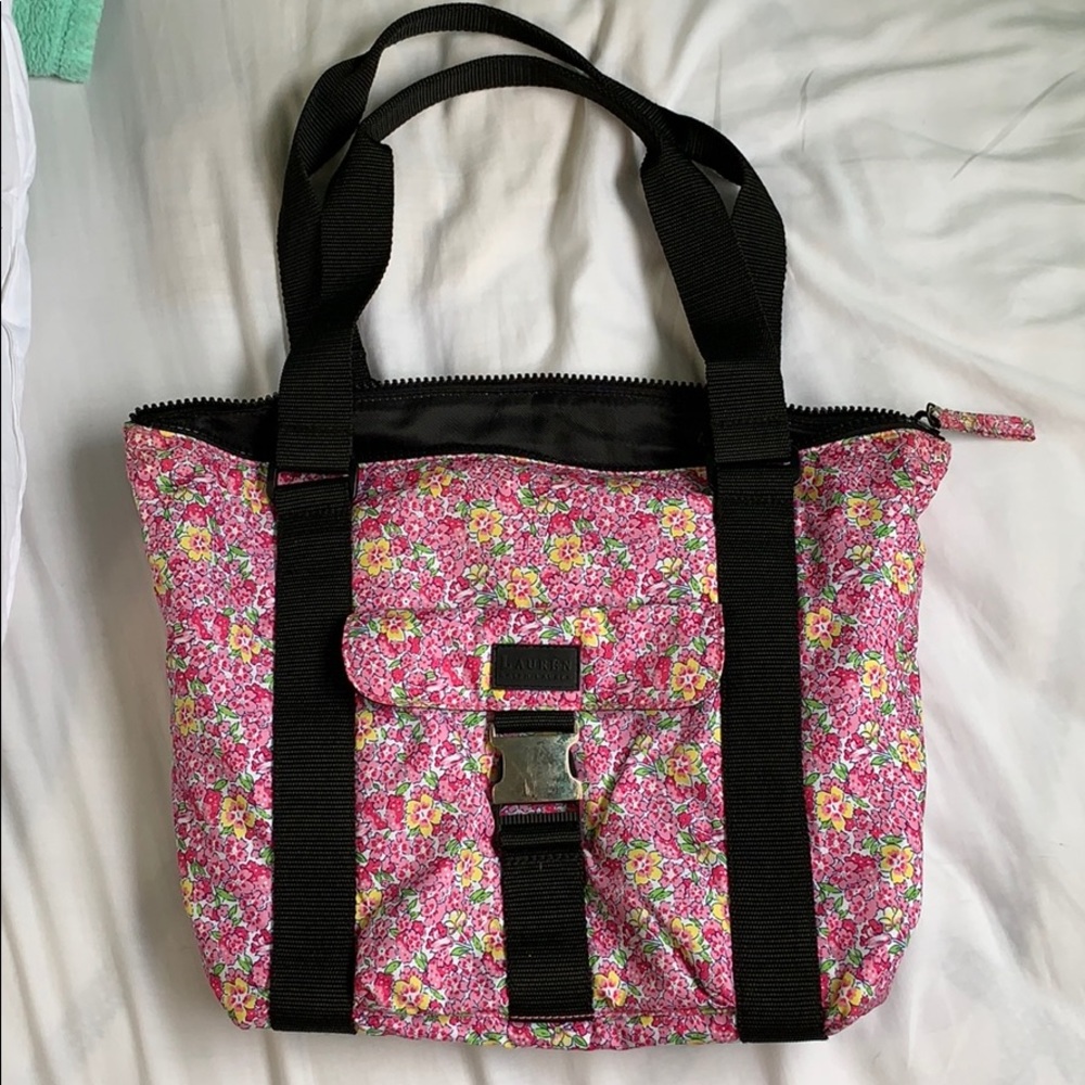 Ralph Lauren Flower Bag